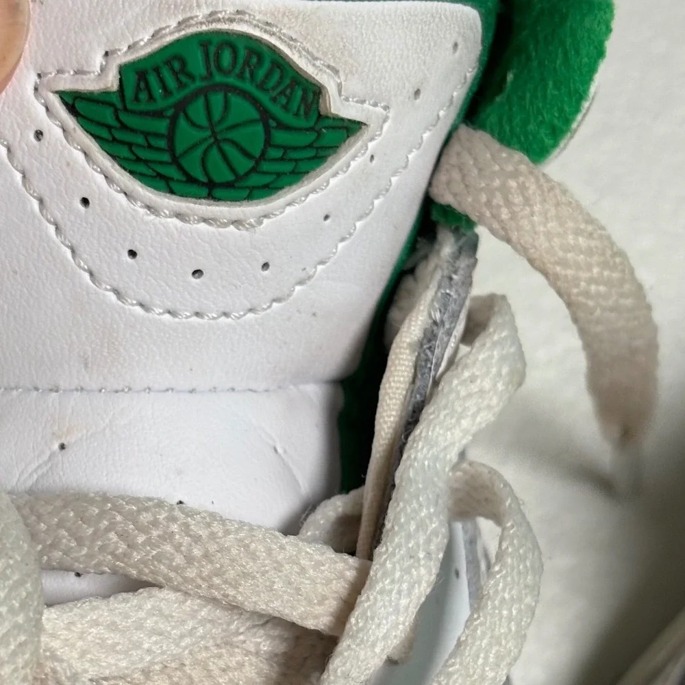 Nike Air Jordan 2 Retro DQ8563-103 Lucky Green Flight Club Shoes Toddler Size 4C